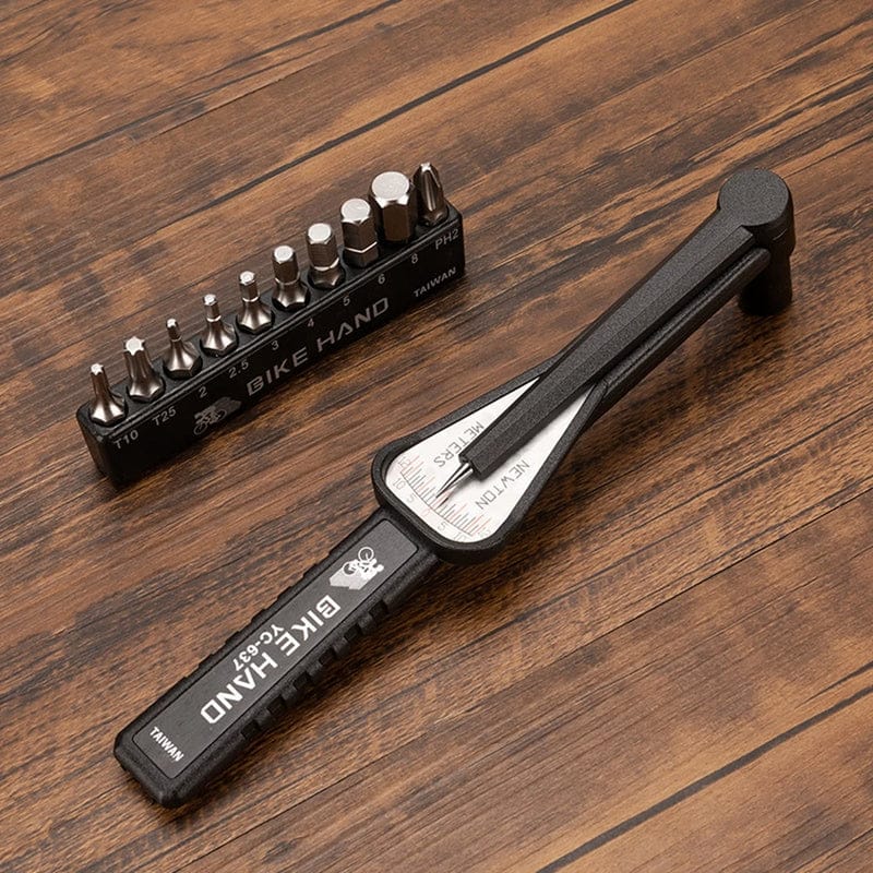 Bike Hand YC-637 Torque Wrench – 2–10 Nm, 10-bit magnetic by V.I.P Digital Presence