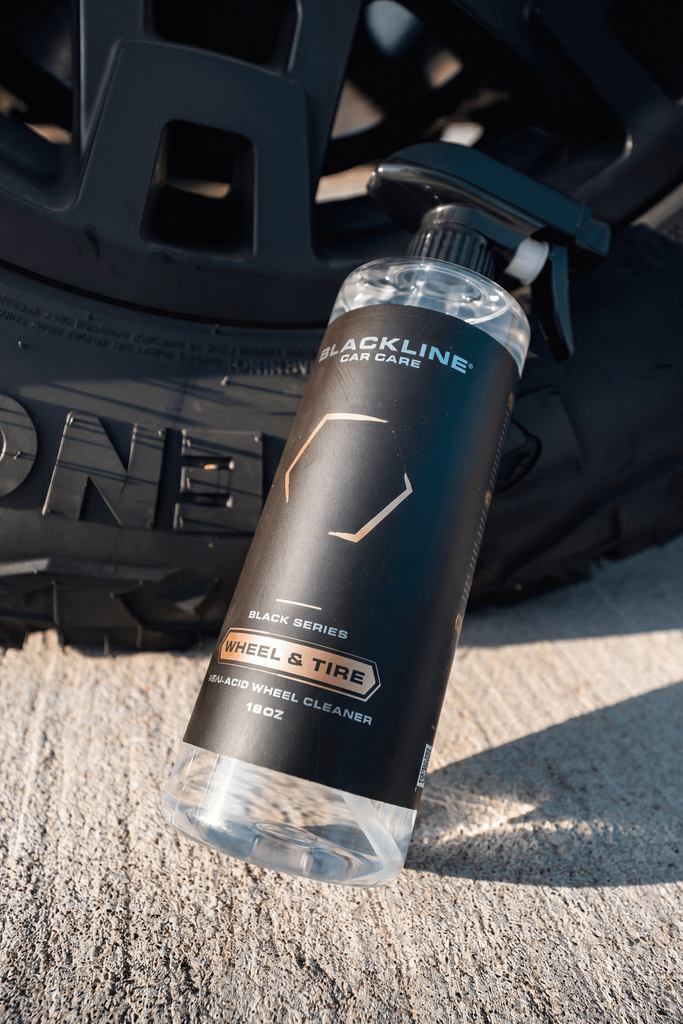 Wheel N' Tire Cleaner, Non-Acidic Wheel Care - by Blackline Car Care by Blackline Car Care