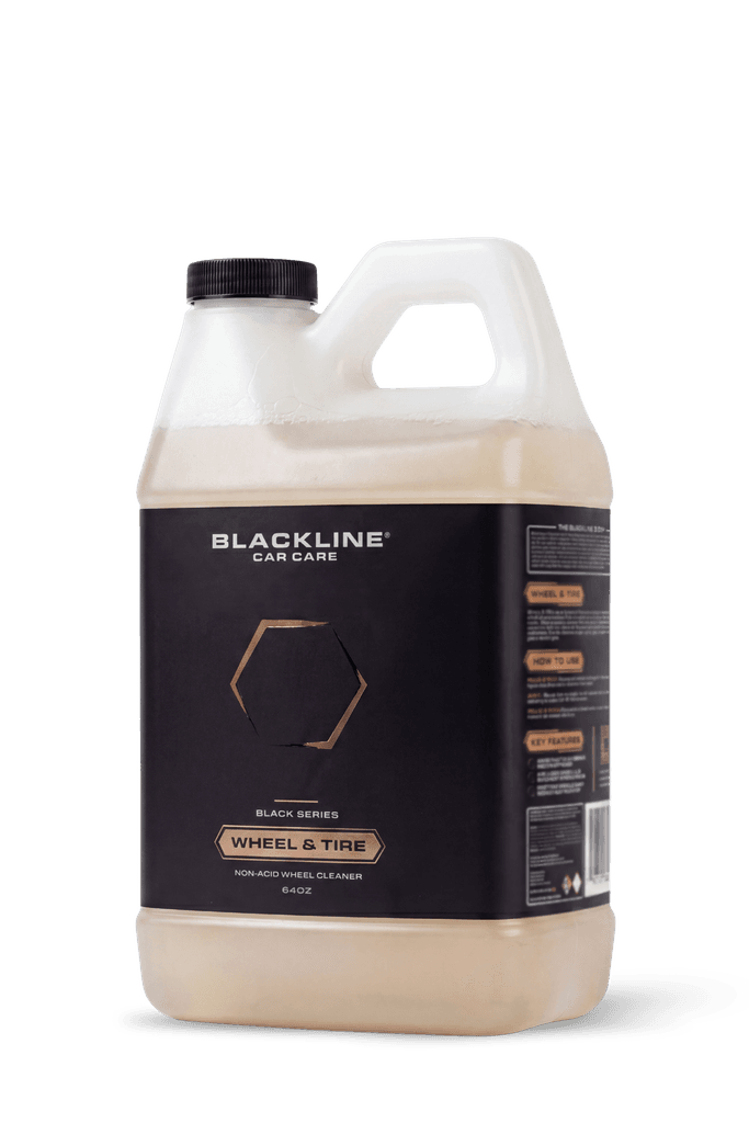 Wheel N' Tire Cleaner, Non-Acidic Wheel Care - by Blackline Car Care by Blackline Car Care