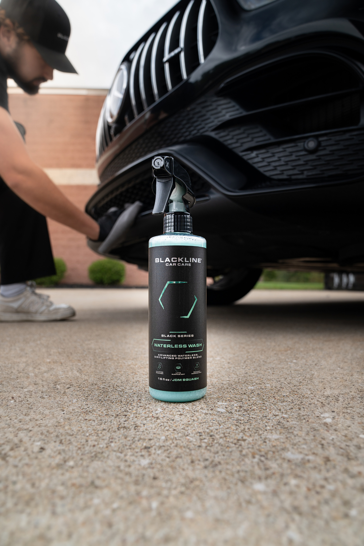 Waterless Wash for Paint, Glass & Trim - by Blackline Car Care