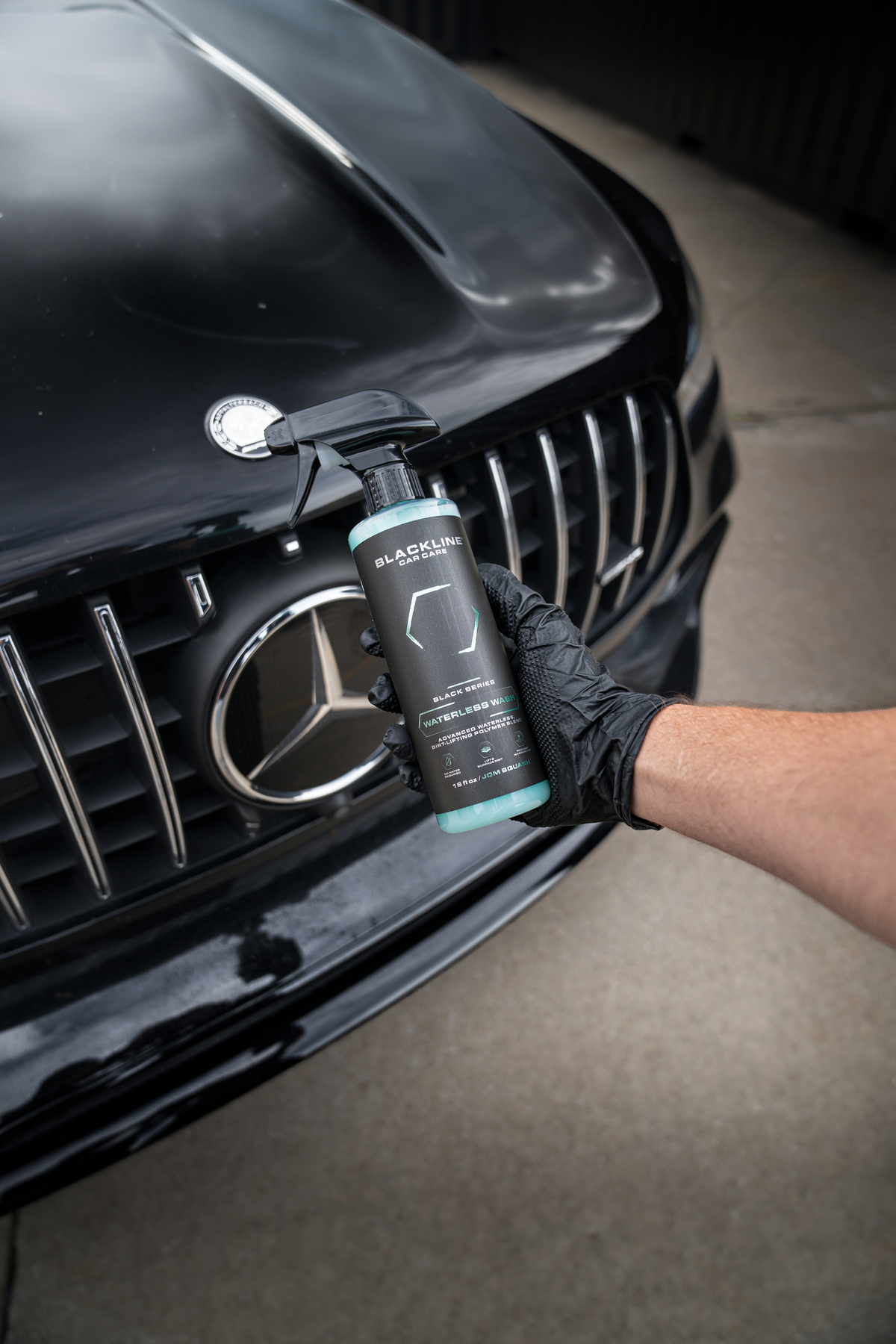 Waterless Wash for Paint, Glass & Trim - by Blackline Car Care