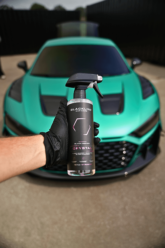 Crystal Glass Cleaner, Concentrated Formula - by Blackline Car Care by Blackline Car Care
