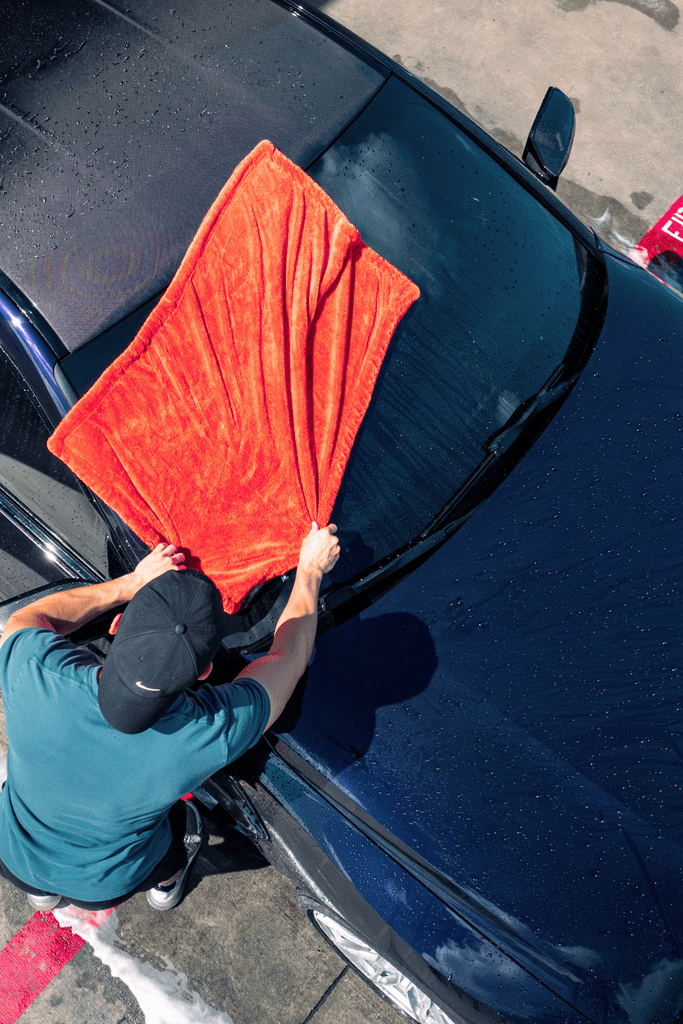 Twisted-Loop Microfiber Drying Towel 1300 GSM 2x3 ft - by Blackline Car Care by Blackline Car Care