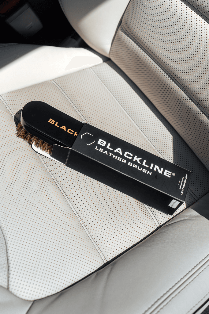 Leather Brush, Interior Detailing for Cars - by Blackline Car Care by Blackline Car Care