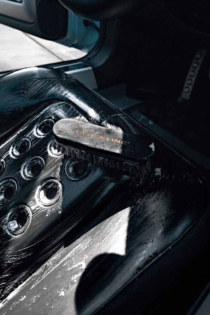 Leather Brush, Interior Detailing for Cars - by Blackline Car Care by Blackline Car Care