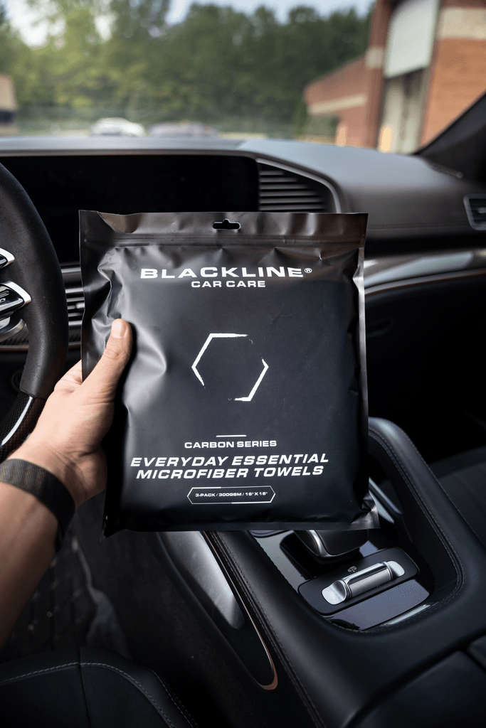 Slim Twisted-Loop Microfiber Drying Towel - by Blackline Car Care by Blackline Car Care