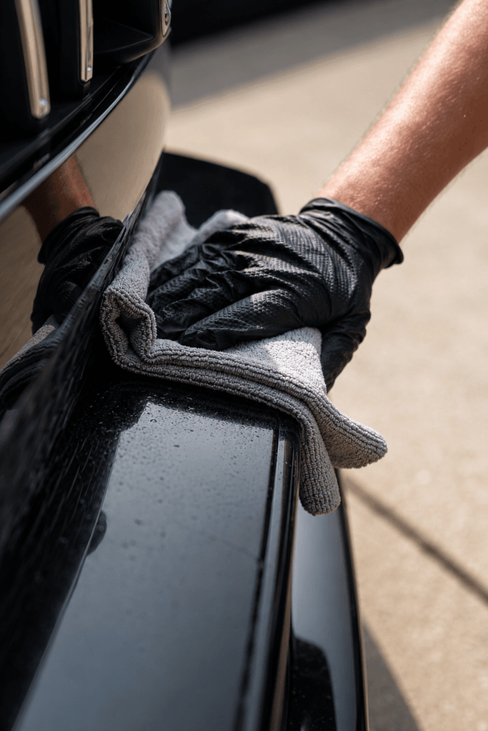 Slim Twisted-Loop Microfiber Drying Towel - by Blackline Car Care by Blackline Car Care