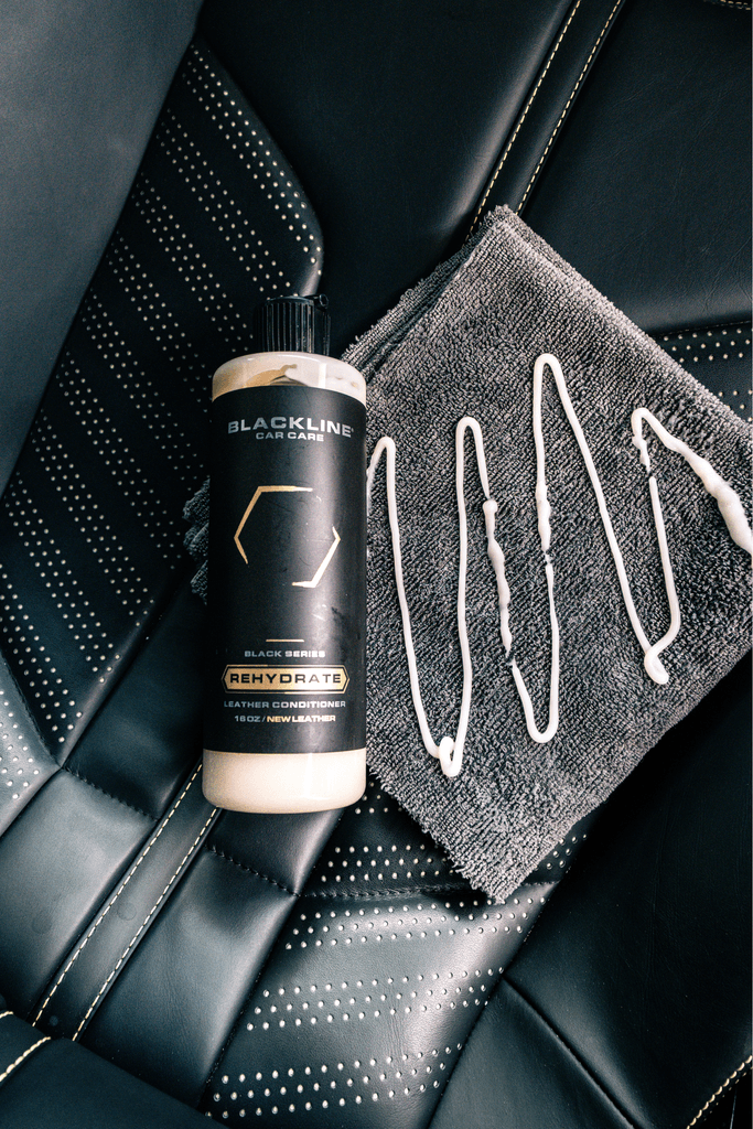 Rehydrate Leather Conditioner for Vehicle Interiors - by Blackline Car Care by Blackline Car Care