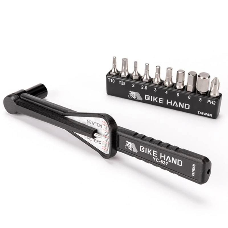 Bike Hand YC-637 Torque Wrench – 2–10 Nm, 10-bit magnetic by V.I.P Digital Presence