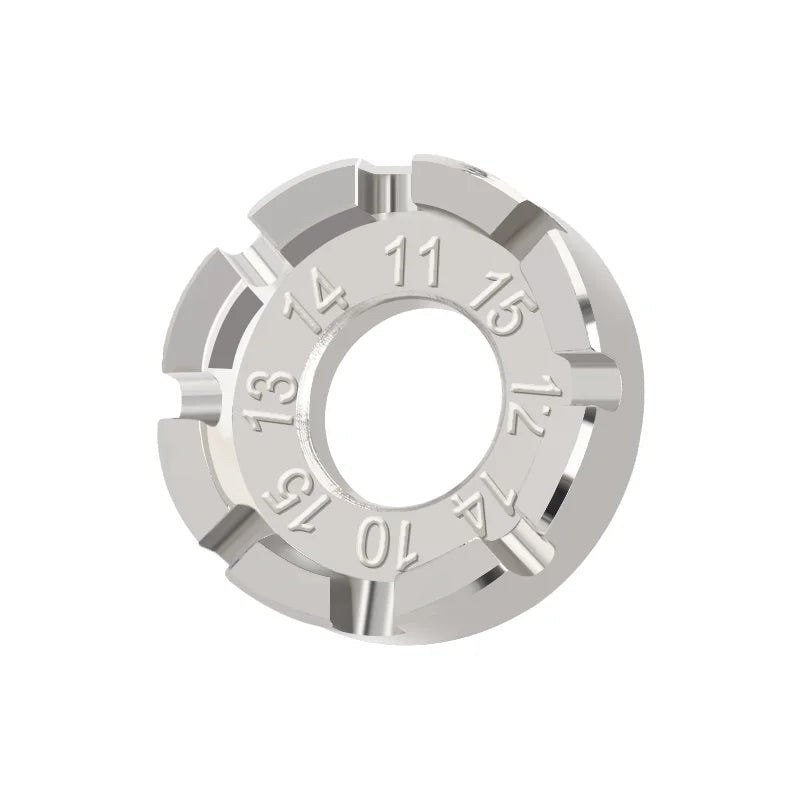 8-Way Spoke Wrench – fits nipple sizes 10–15 - Spectral Designs