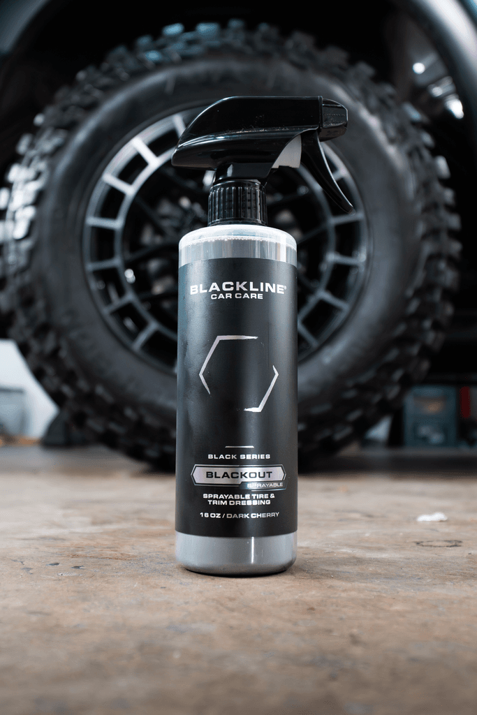 Blackout Trim & Tire Dressing for Rubber & Plastic - by Blackline Car Care by Blackline Car Care
