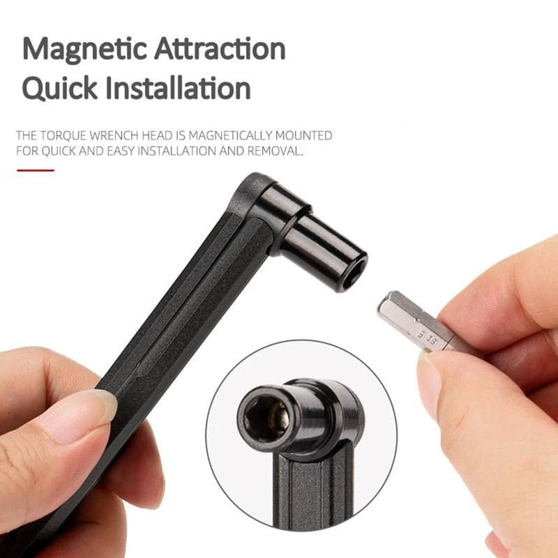 Bike Hand YC-637 Torque Wrench – 2–10 Nm, 10-bit magnetic by V.I.P Digital Presence