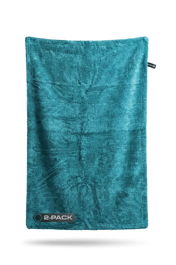 Twisted-Loop Microfiber Drying Towel 1300 GSM 2x3 ft - by Blackline Car Care by Blackline Car Care