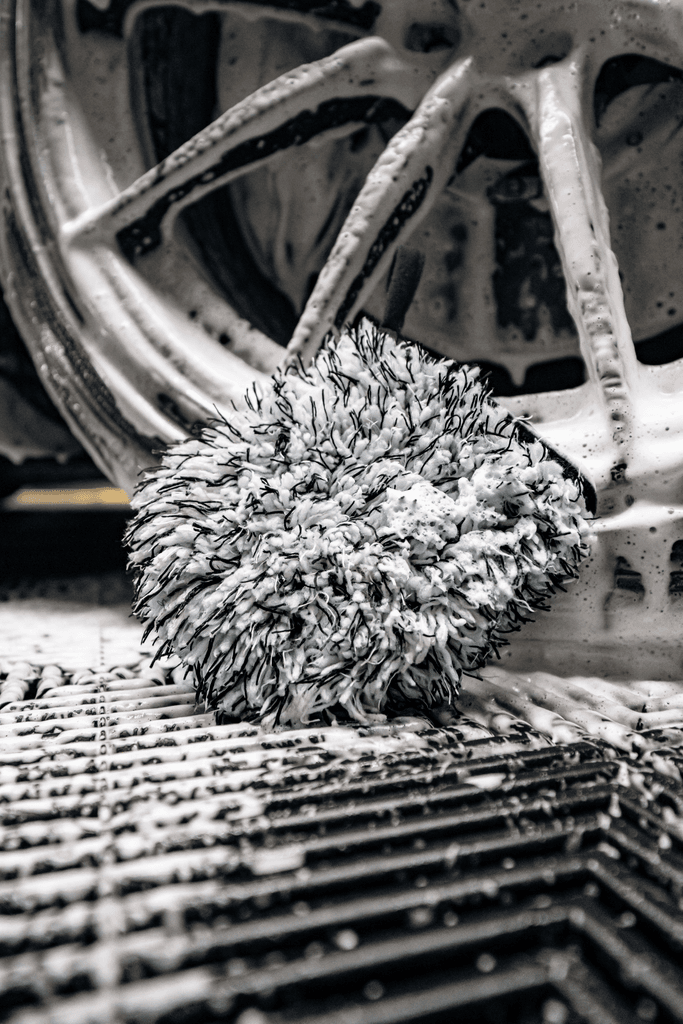 Microfiber Wheel Mitt for Gentle Wheel Cleaning - by Blackline Car Care by Blackline Car Care