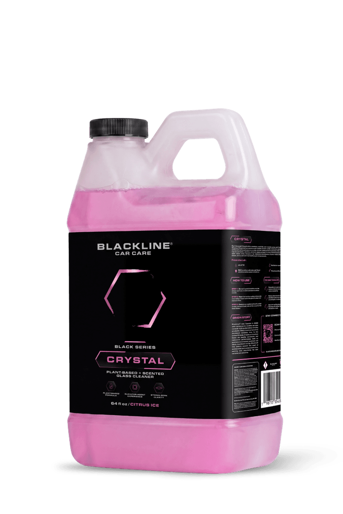 Crystal Glass Cleaner, Concentrated Formula - by Blackline Car Care by Blackline Car Care