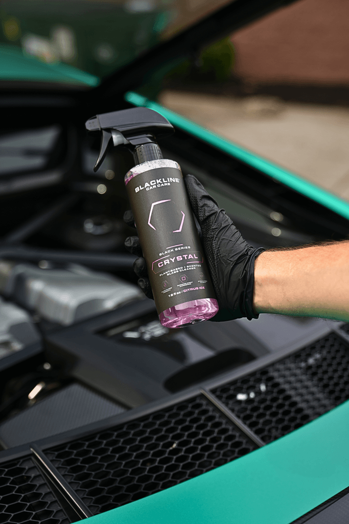 Crystal Glass Cleaner, Concentrated Formula - by Blackline Car Care by Blackline Car Care