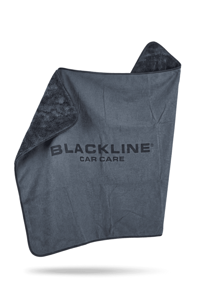 Slim Twisted-Loop Microfiber Drying Towel - by Blackline Car Care by Blackline Car Care