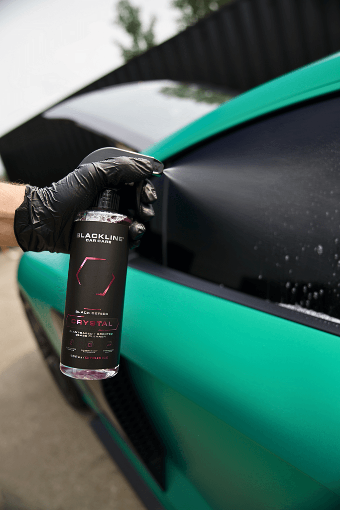 Crystal Glass Cleaner, Concentrated Formula - by Blackline Car Care by Blackline Car Care