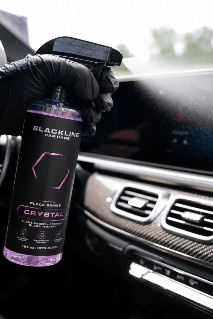 Crystal Glass Cleaner, Concentrated Formula - by Blackline Car Care by Blackline Car Care