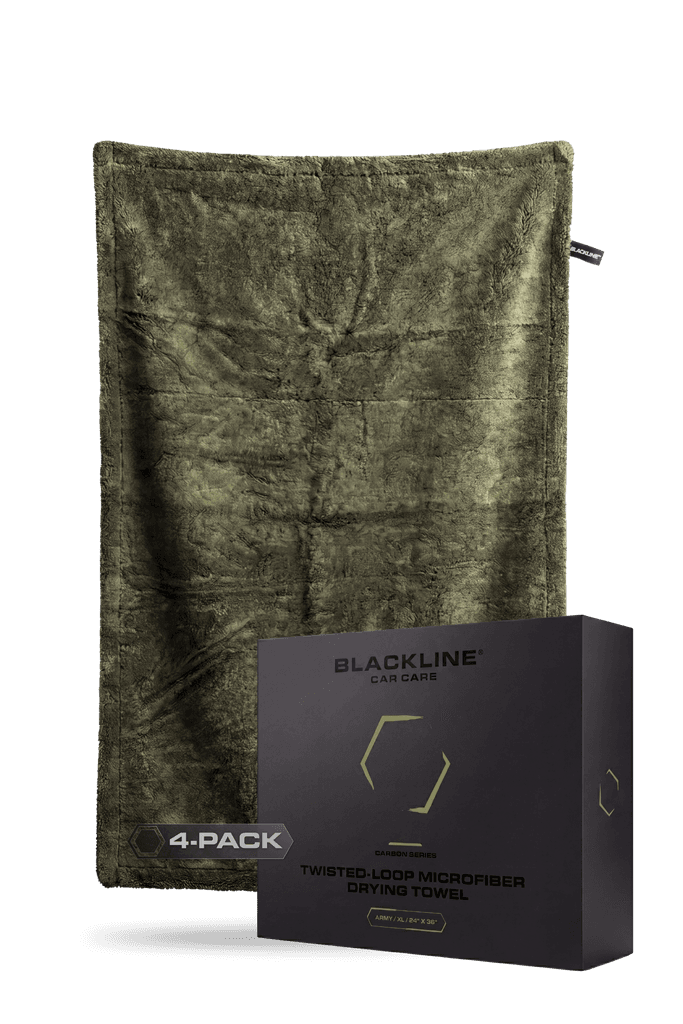Twisted-Loop Microfiber Drying Towel 1300 GSM 2x3 ft - by Blackline Car Care by Blackline Car Care