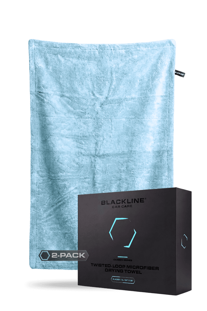Twisted-Loop Microfiber Drying Towel 1300 GSM 2x3 ft - by Blackline Car Care by Blackline Car Care