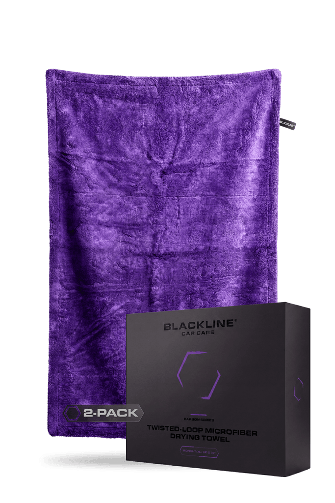 Twisted-Loop Microfiber Drying Towel 1300 GSM 2x3 ft - by Blackline Car Care by Blackline Car Care