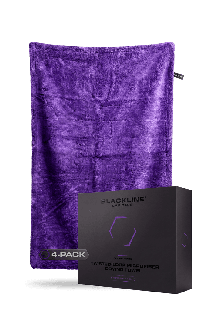 Twisted-Loop Microfiber Drying Towel 1300 GSM 2x3 ft - by Blackline Car Care by Blackline Car Care