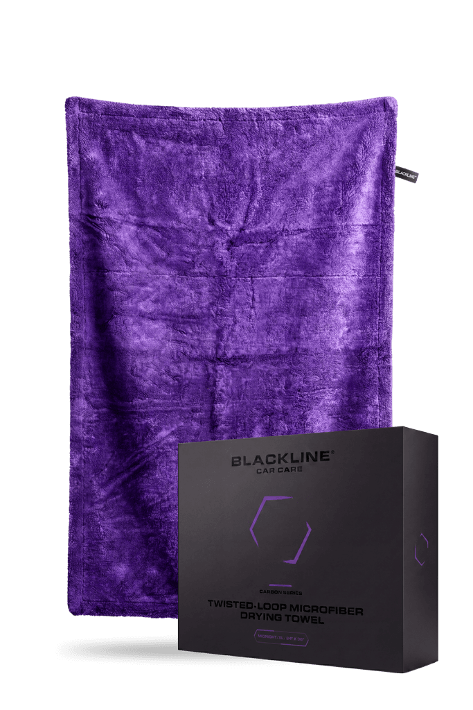 Twisted-Loop Microfiber Drying Towel 1300 GSM 2x3 ft - by Blackline Car Care by Blackline Car Care