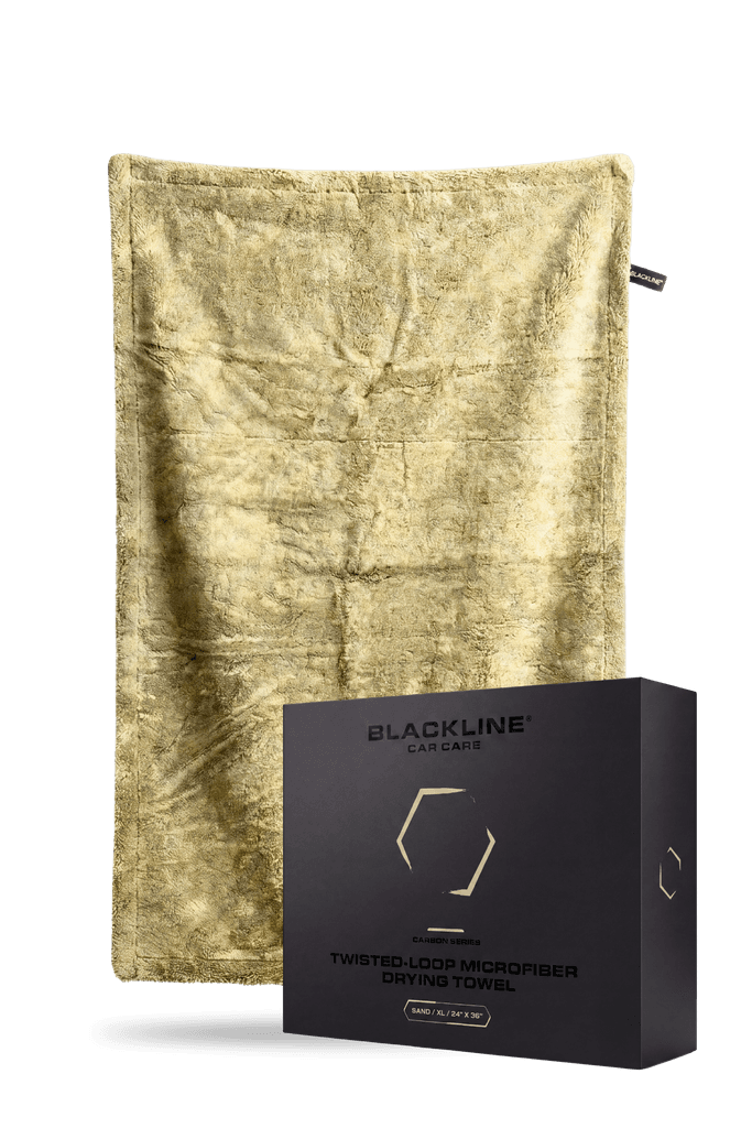 Twisted-Loop Microfiber Drying Towel 1300 GSM 2x3 ft - by Blackline Car Care by Blackline Car Care