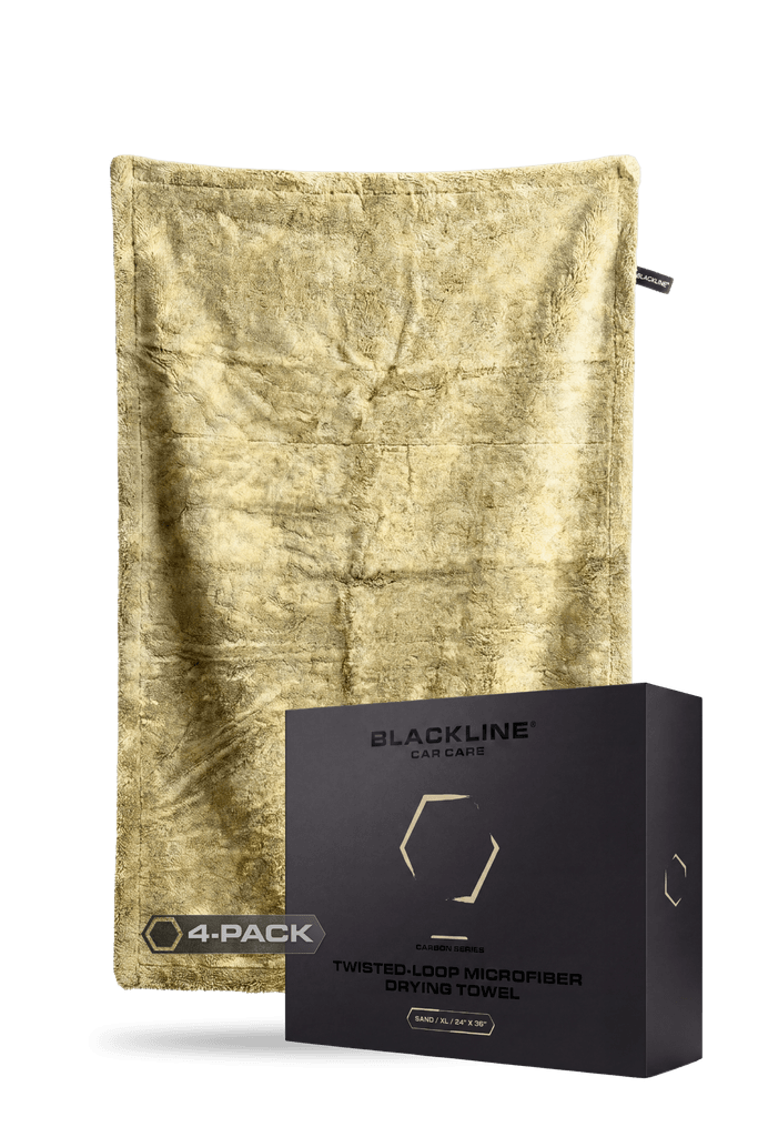 Twisted-Loop Microfiber Drying Towel 1300 GSM 2x3 ft - by Blackline Car Care by Blackline Car Care