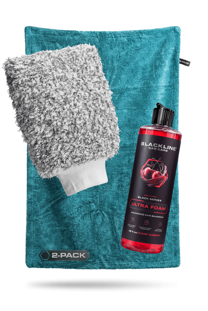 Twisted-Loop Microfiber Drying Towel 1300 GSM 2x3 ft - by Blackline Car Care by Blackline Car Care