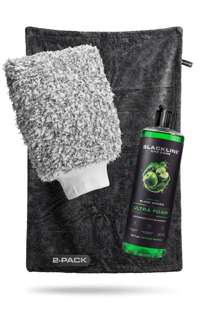 Twisted-Loop Microfiber Drying Towel 1300 GSM 2x3 ft - by Blackline Car Care by Blackline Car Care