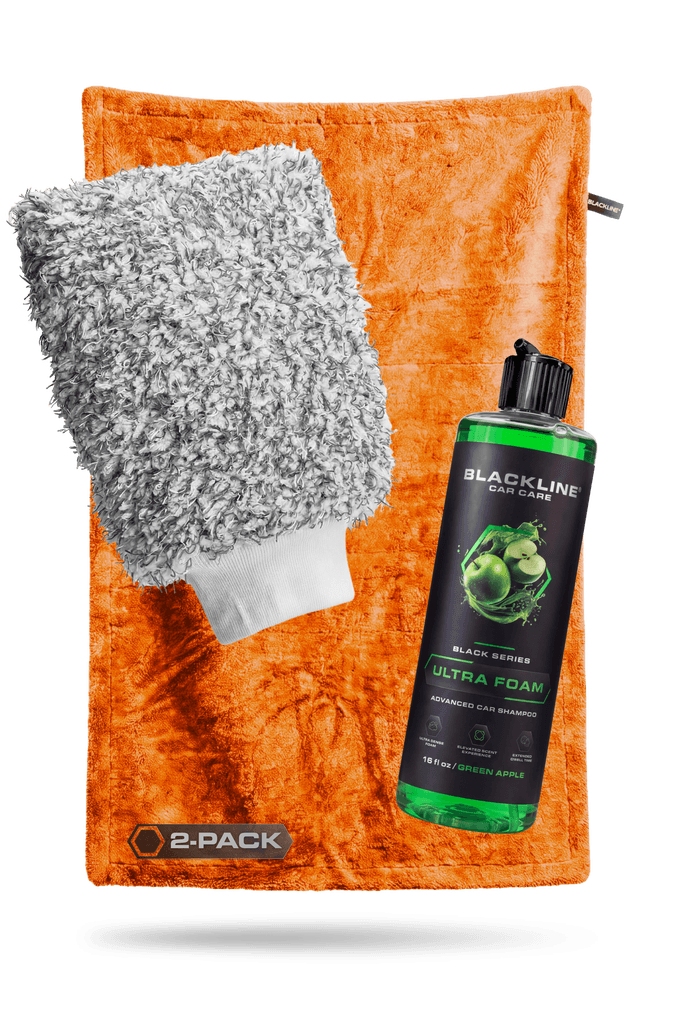 Twisted-Loop Microfiber Drying Towel 1300 GSM 2x3 ft - by Blackline Car Care by Blackline Car Care
