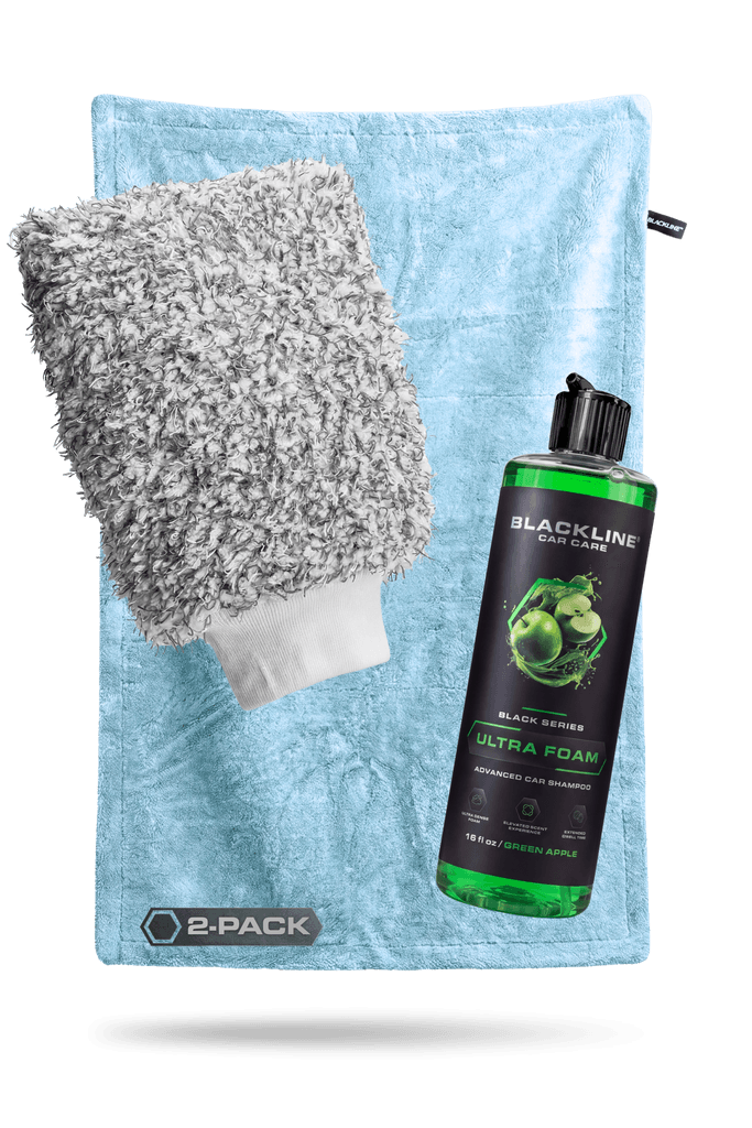 Twisted-Loop Microfiber Drying Towel 1300 GSM 2x3 ft - by Blackline Car Care by Blackline Car Care