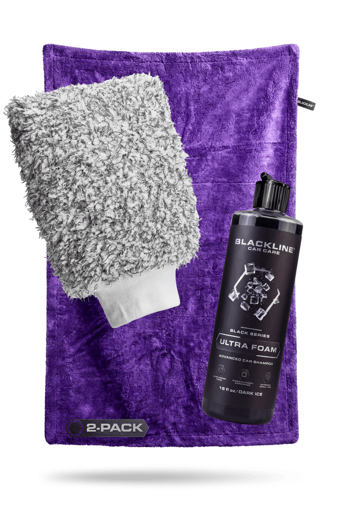 Twisted-Loop Microfiber Drying Towel 1300 GSM 2x3 ft - by Blackline Car Care by Blackline Car Care