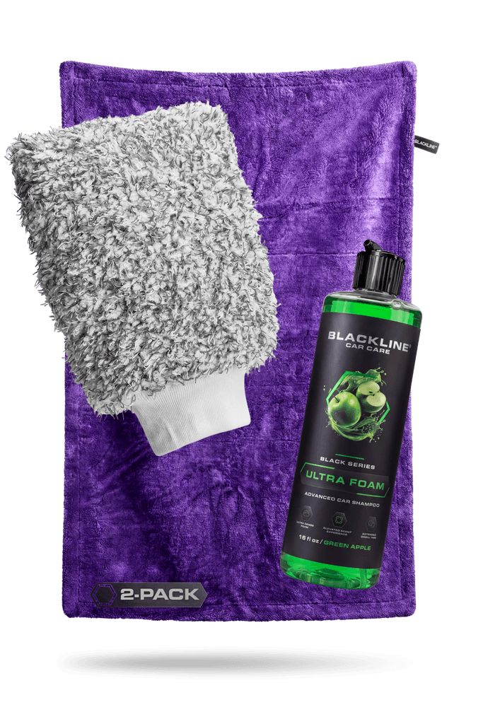 Twisted-Loop Microfiber Drying Towel 1300 GSM 2x3 ft - by Blackline Car Care by Blackline Car Care