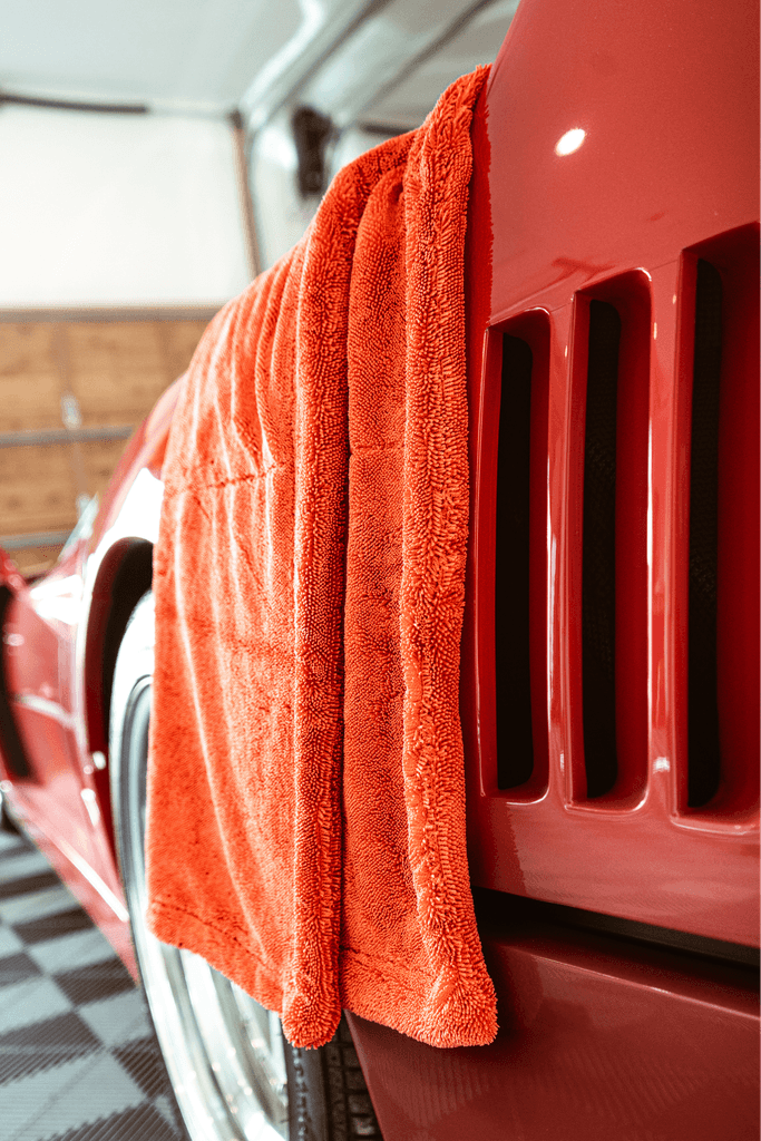Twisted-Loop Microfiber Drying Towel 1300 GSM 2x3 ft - by Blackline Car Care by Blackline Car Care