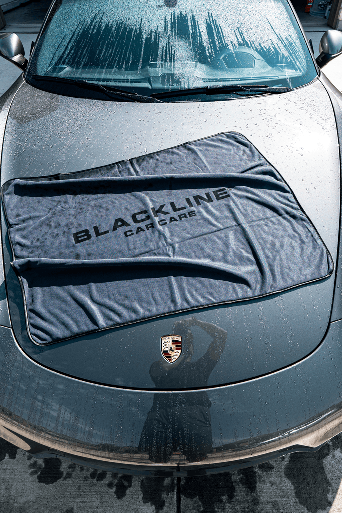 Slim Twisted-Loop Microfiber Drying Towel - by Blackline Car Care by Blackline Car Care