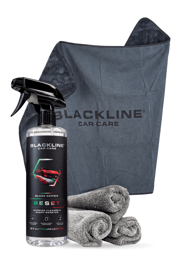 Slim Twisted-Loop Microfiber Drying Towel - by Blackline Car Care by Blackline Car Care