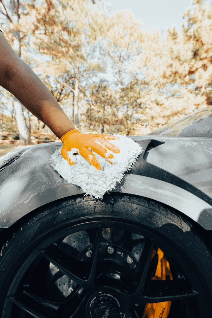Microfiber Wash Mitt, Plush & Absorbent - by Blackline Car Care by Blackline Car Care