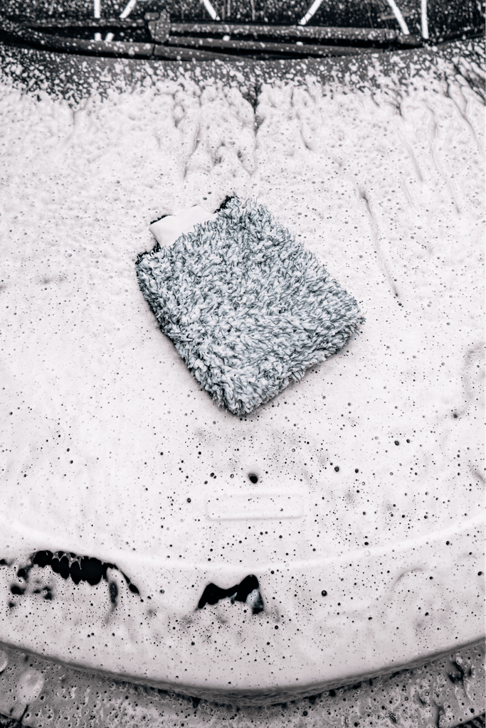 Microfiber Wash Mitt, Plush & Absorbent - by Blackline Car Care by Blackline Car Care