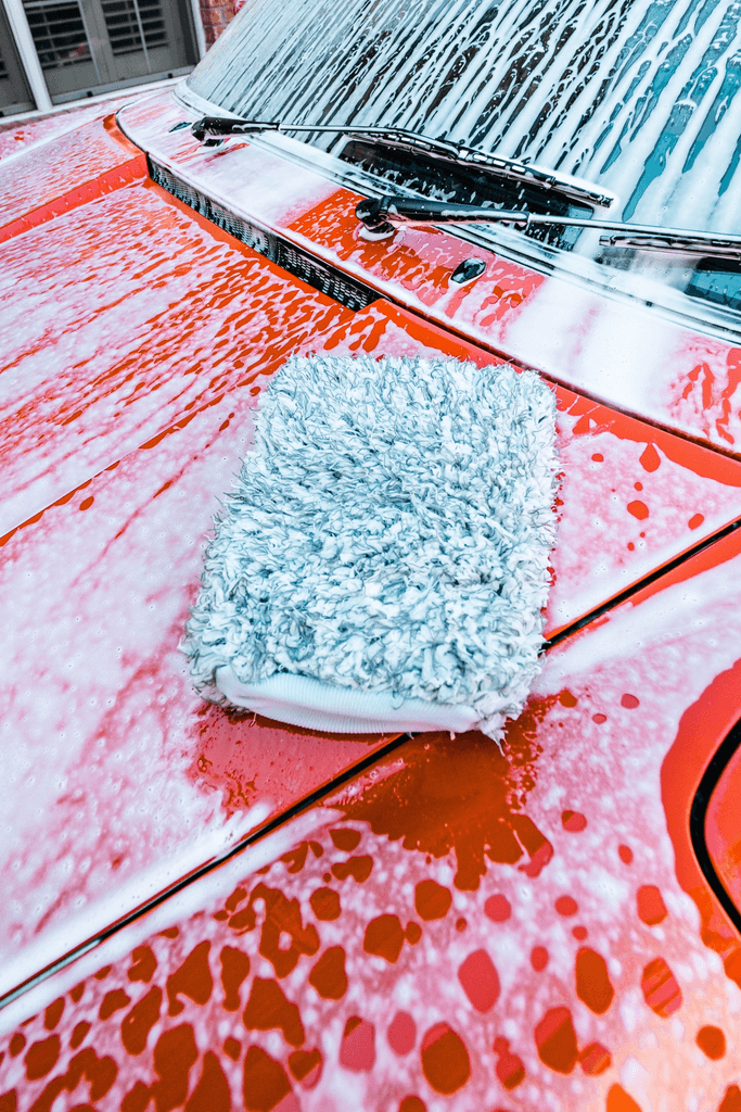 Microfiber Wash Mitt, Plush & Absorbent - by Blackline Car Care by Blackline Car Care