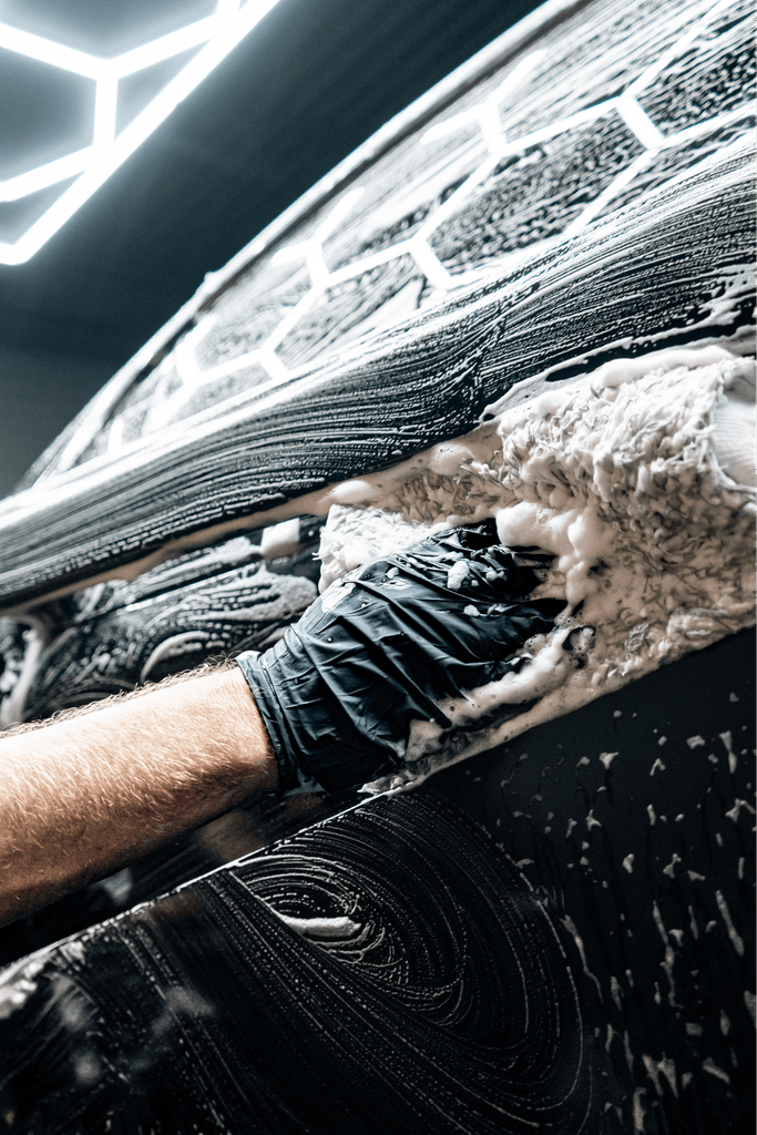 Microfiber Wash Mitt, Plush & Absorbent - by Blackline Car Care by Blackline Car Care