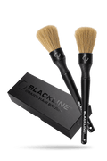 Boar's Hair Detail Brush Set for Precise Cleaning - by Blackline Car Care by Blackline Car Care