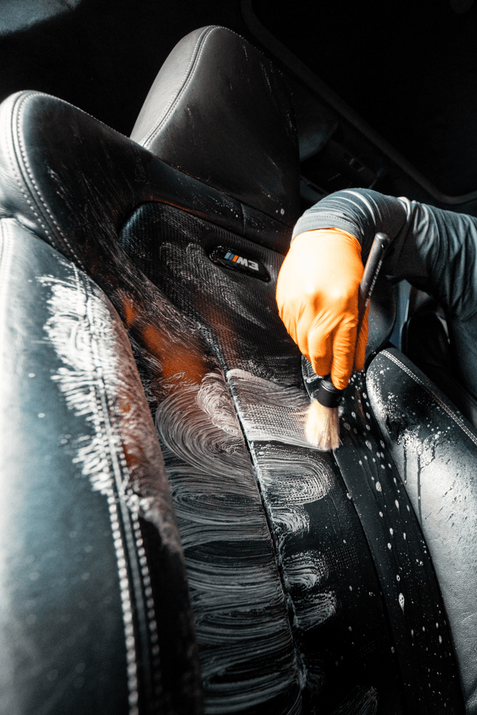 Boar's Hair Detail Brush Set for Precise Cleaning - by Blackline Car Care by Blackline Car Care