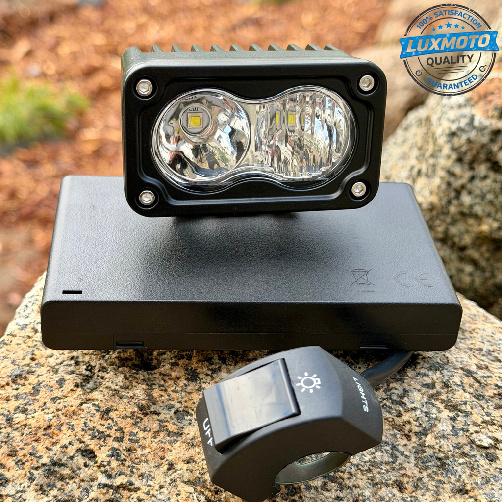 Baja Light - AA Battery Powered, 2700 Lumens, Fits Any Bike