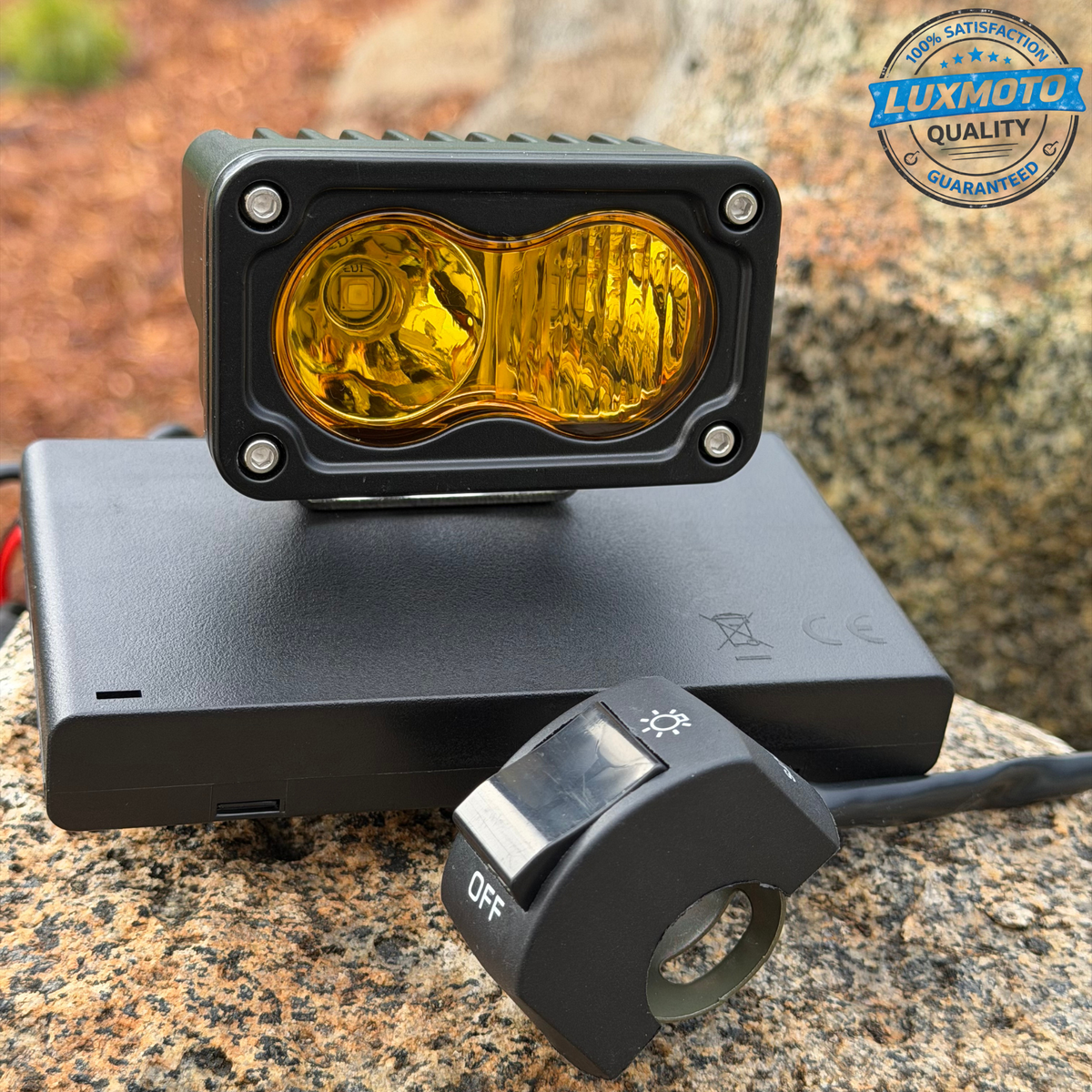 Baja Light - AA Battery Powered, 2700 Lumens, Fits Any Bike