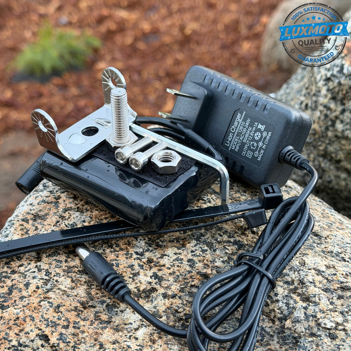 Baja Light & Horn Kit - Rechargeable, 2700 Lumens, Fits Any Bike