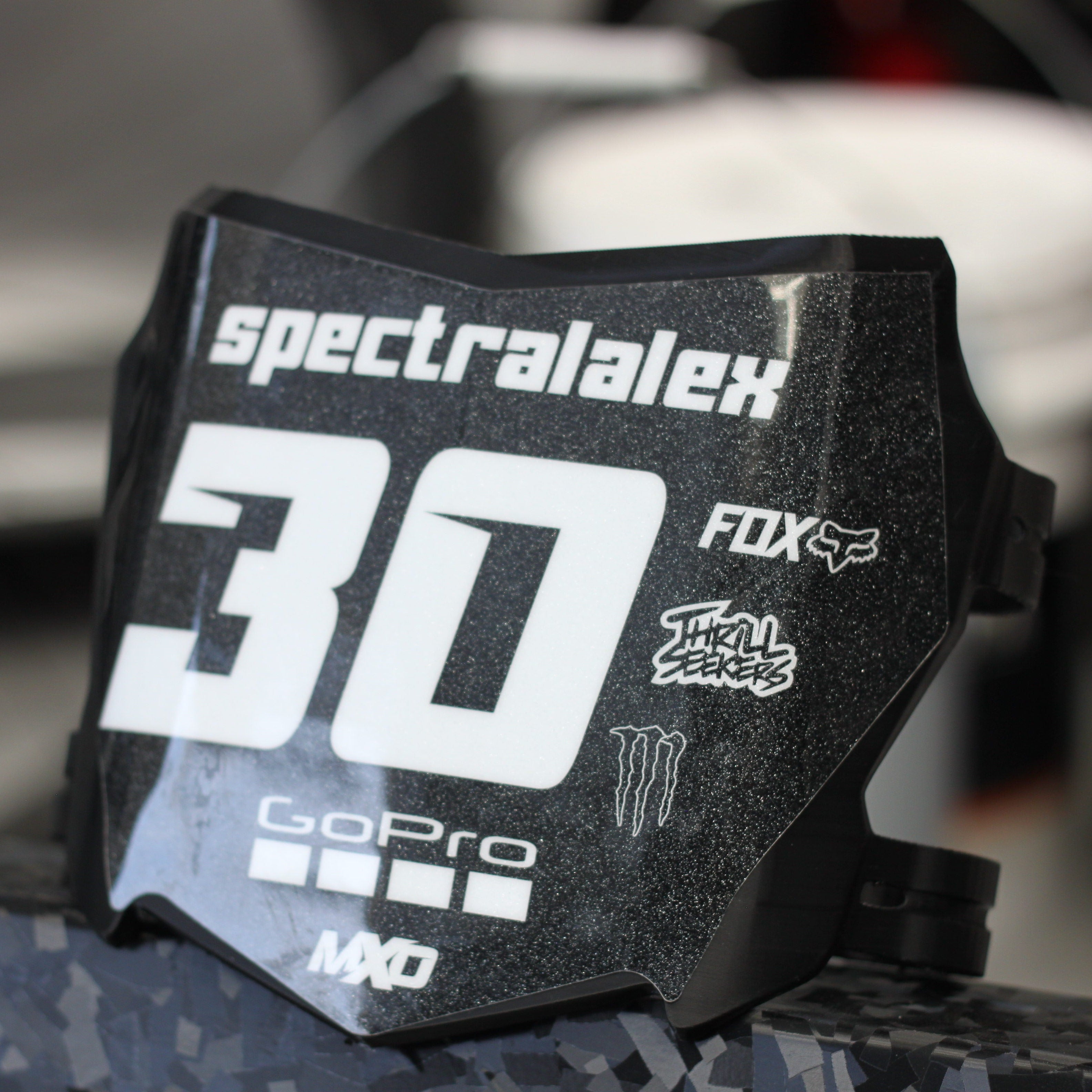 Front Number Plate - Universal