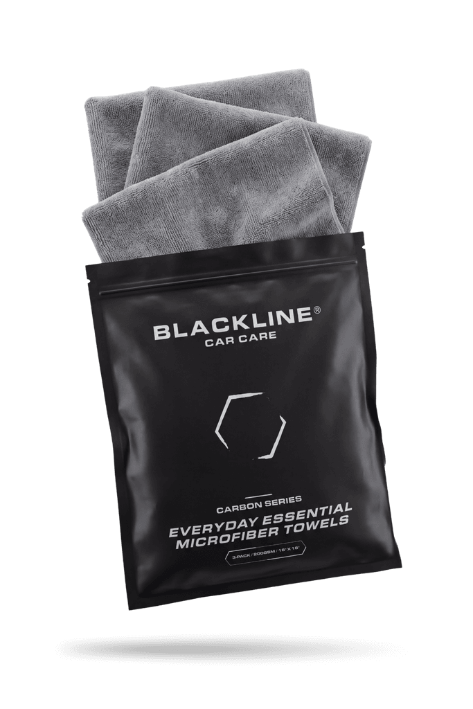 Everyday Microfiber Towels 16x16 in, 3-Pack - by Blackline Car Care by Blackline Car Care